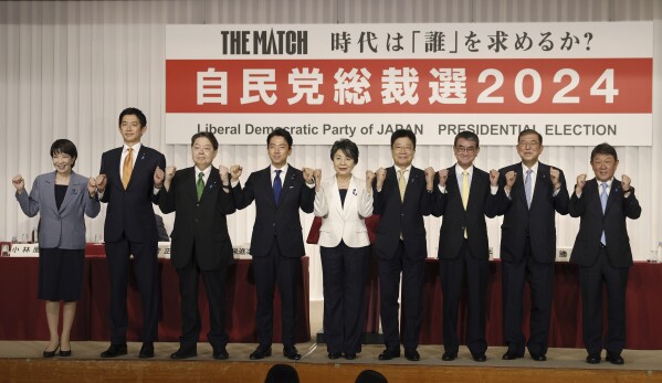 政党投票将决定日本的下一任领导人